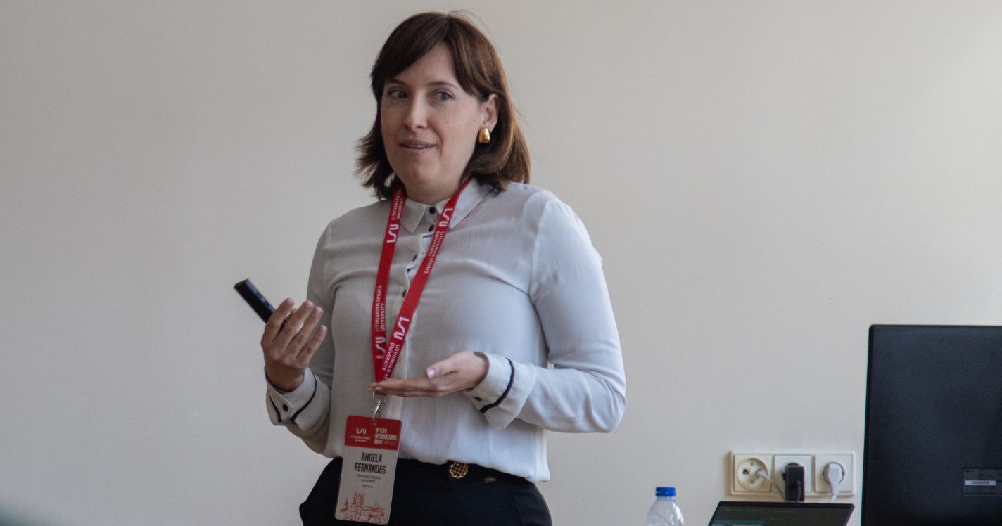 Prof. Ângela Fernandes - Semana Internacional da Universidade Lituana de Desporto